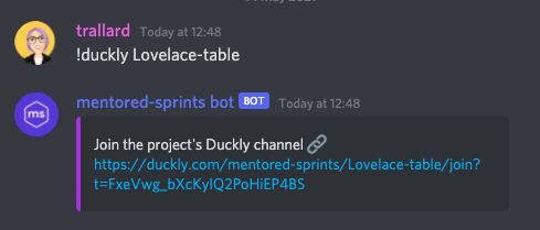 Duckly - discord bot screenshot